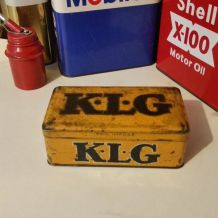 Boite à bougie KLG vintage