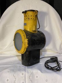 Lampe de chef de gare SNCF - Années 1920 