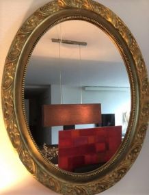 Grand miroir bois doré  72cmx58 cm