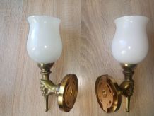 Appliques Murales Art Déco Néo classique Main au flambeau 