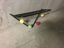 Patère boules années 50