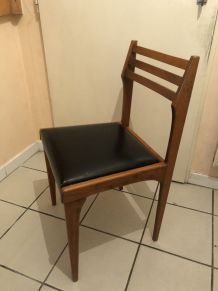 Chaise vintage bois 