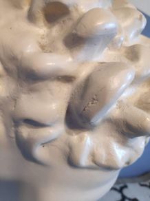 grand buste d'Appollon en plâtre