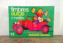 Timbres à imprimer "autos" de Fernand Nathan - Années 70