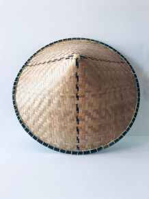 Chapeau chinois ancien décoratif