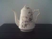 Cafetière portelaine Bertin Tissier Rue de Rivoli 90 Paris 