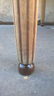 Ancienne table de ferme en sapin a rallonges