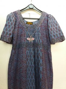 Robe longue style hippie