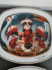 Assiettes de collection Dali