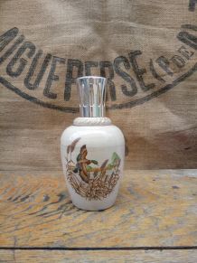 Lampe Berger en grès d'art signée Breugnot 