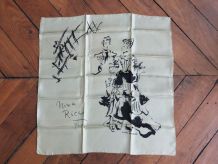 Foulard Nina Ricci neuf, vintage années 50