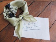 Foulard Nina Ricci neuf, vintage années 50