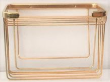 Étagère en laiton ART DÉCO 1950’s