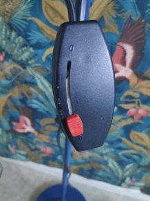 lampadaire 2 spots bleu vintage