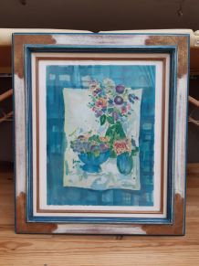 Vase aux fleurs