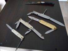 lot couteaux de poche