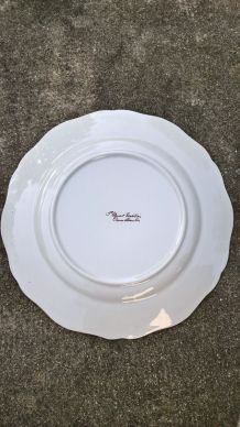 Plat décor "Vieux Moustier" St Clément