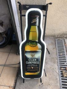 Enseigne neon clan Campbell