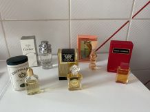 LOT DE 5 MINIATURES DE PARFUM  POUR COLLECTIONNEUSE