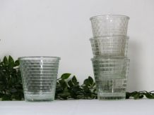 4 pots à confiture vintage