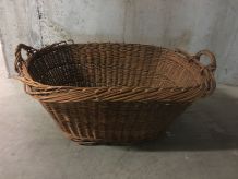 Panière en rotin