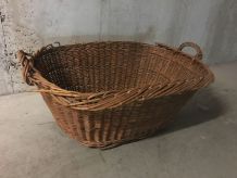 Panière en rotin