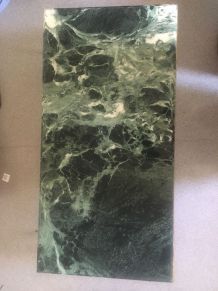 Adorable table ancienne de marbre vert