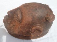 casque , masque africain 