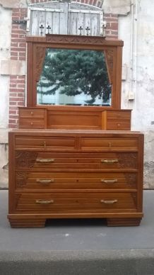 Commode coiffeuse année 30 art déco
