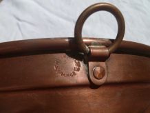  moule a gateau en cuivre étamé , vintage