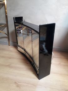 Armoire de toilette formica circa 60 a 70 legerement incurve