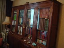 Bibliothèque en merisier 