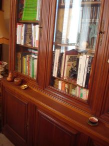 Bibliothèque en merisier 