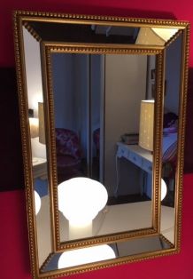 Miroir à parcloses italien  60cm x40cm 