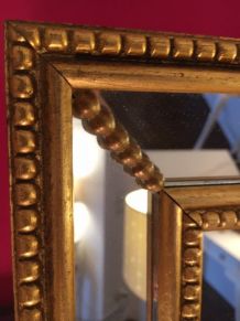 Miroir à parcloses italien  60cm x40cm 