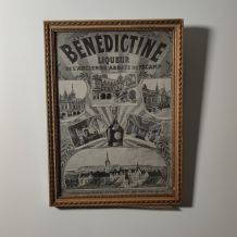 Affiche publicitaire "Bénédictine" 1906