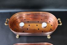 Chauffe-plat en cuivre Faucogney 