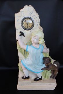 Statue horloge années 30 