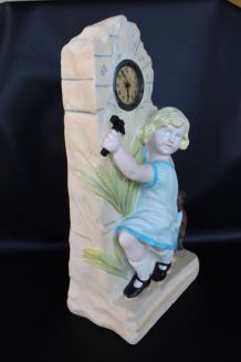 Statue horloge années 30 