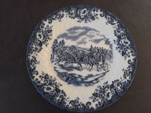 Assiette Coaching Scène Johnson Bros