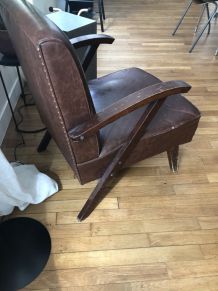 Paire de fauteuils 50´s