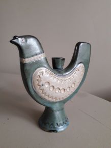 Bougeoir scandinave oiseau