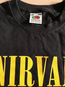 Tee-shirt vintage Fruit of the loom Nirvana