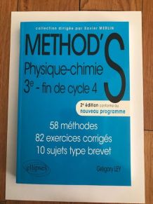 Livre Method's Physique Chimie 3ème