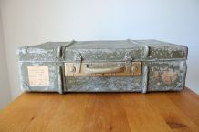 Va lise fer blanc années 40/50