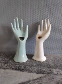 soliflores blanc et turquoise