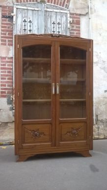 vitrine année 50 style art déco