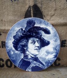 Jolie assiette décorative - Faïence de Delft