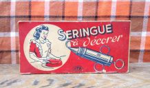 Ancienne seringue à décorer dans sa boite JTR