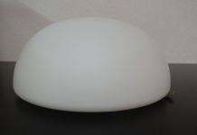 Plafonnier en opaline mat